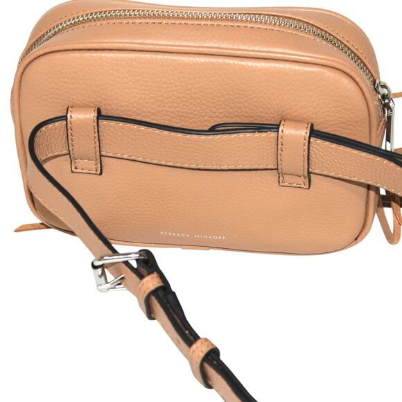 Rebecca Minkoff Tan Leather 3 Zip Belt Bag - Picture 6 of 12